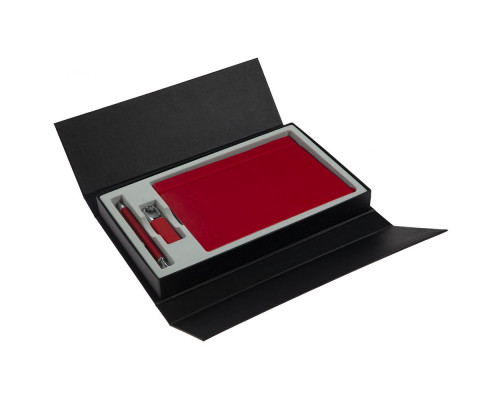 Коробка Three Part под ежедневник, флешку и ручку, черная