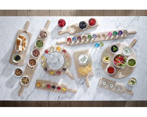 Набор стопок на подставке Paddle, прозрачный