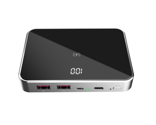 Графеновый аккумулятор Graphene PD, 10000 мАч, черный