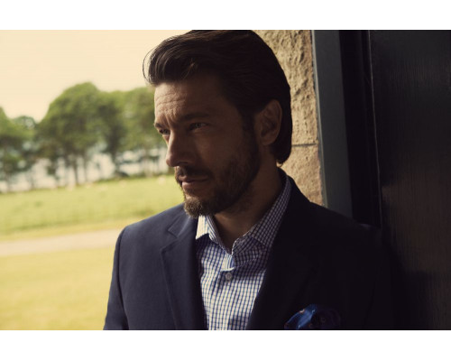 Рубашка мужская в клетку Tribeca, черная