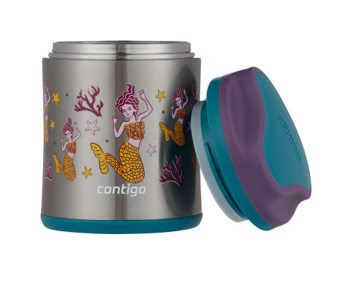 Термос для еды детский FoodJar Mermaids