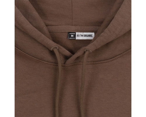 Толстовка с капюшоном унисекс BNC Organic, белая