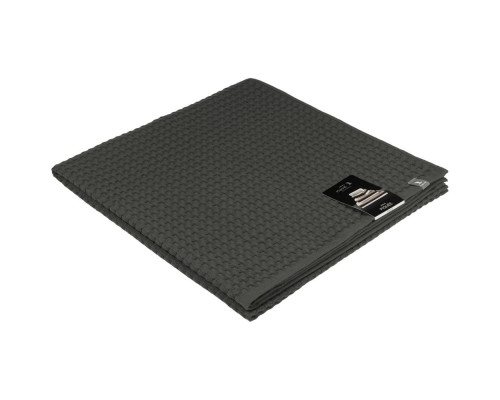 Полотенце вафельное Piquee, большое, серое