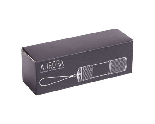 Фонарик Aurora, черный