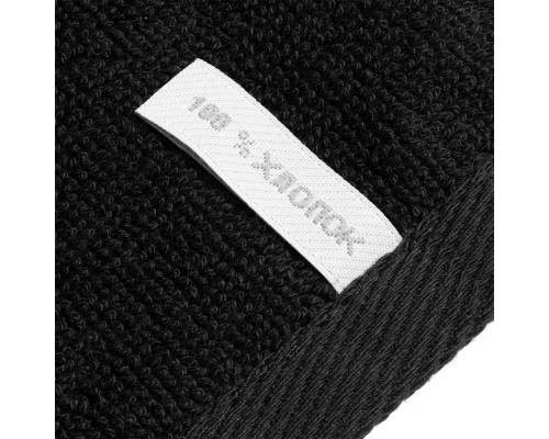 Полотенце отельное For Rooms, большое, черное