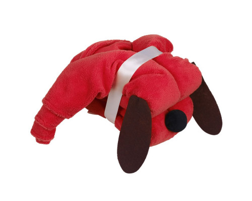 Игрушка-плед «Пес Трансформер», красный