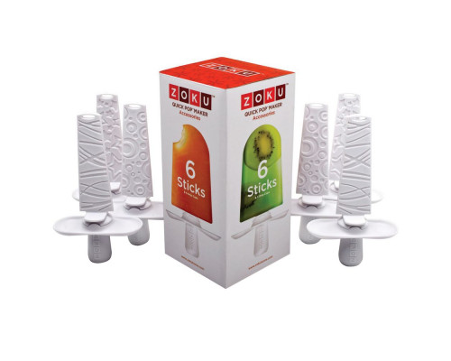 Набор палочек для мороженого Pop Sticks, белый