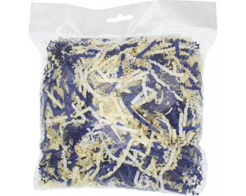 Бумажный наполнитель Chip Mix, синий, белый, бежевый