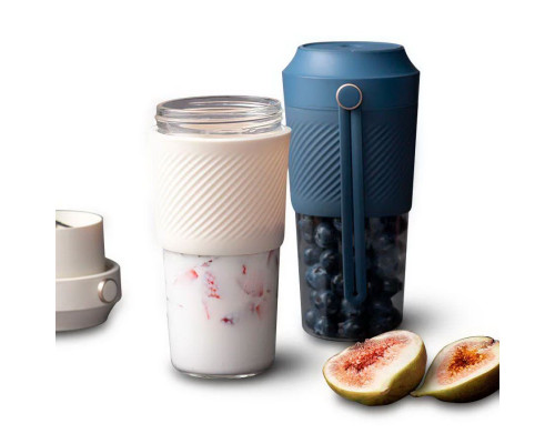 Портативный блендер Juicer, синий