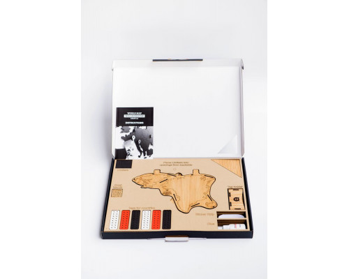 Деревянная карта мира World Map Wall Decoration Exclusive, дуб