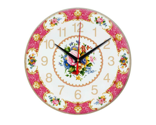 Часы настенные стеклянные Time Wheel