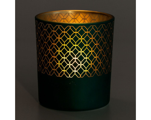 Подсвечник Queen, зеленый