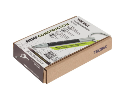 Ручка-брелок Construction Micro, черный