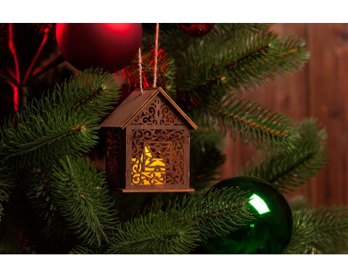 Светильник «Уютный домик», тонированный