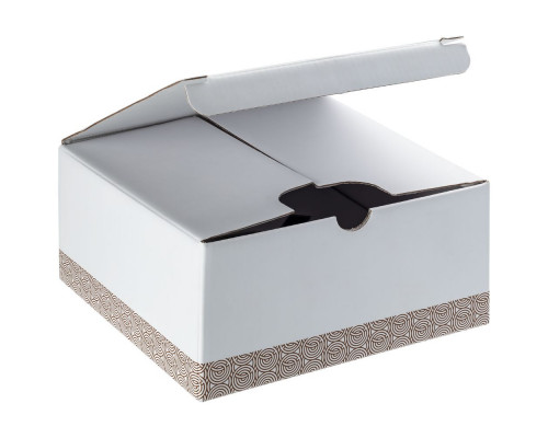 Чайная пара Diamante Bianco, белая