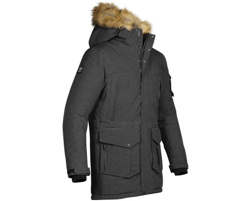 Парка мужская Explorer, серый меланж