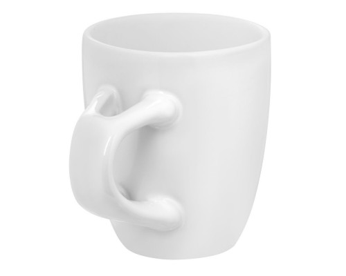Кофейная кружка Pairy с ложкой, белая