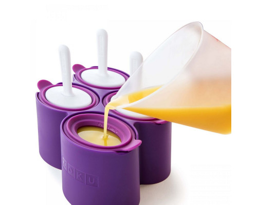 Форма для мороженого Round, фиолетовая