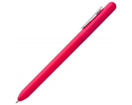 Ручка шариковая Slider, розовая с белым