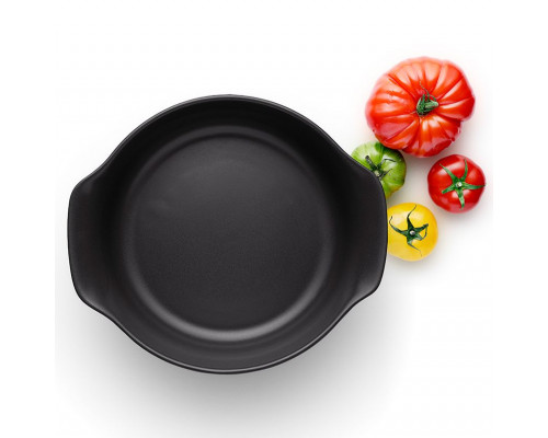 Миска с ручками Nordic Kitchen, большая, черная