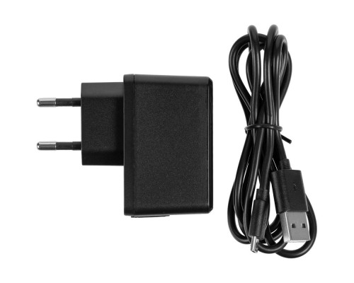 Лампа с колонкой и беспроводной зарядкой lampaTon, черная