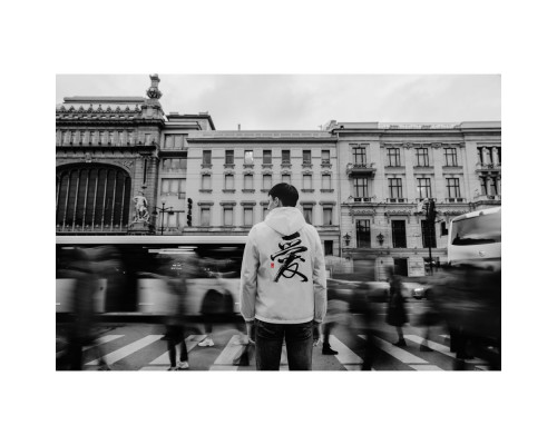 Ветровка «Вечные ценности. Любовь», белая