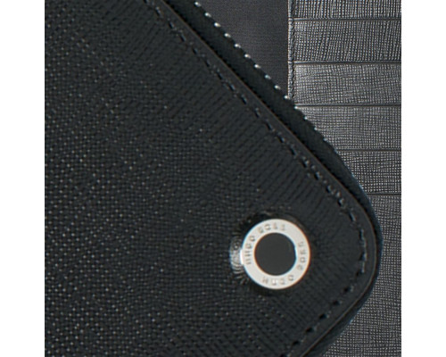 Набор Hugo Boss: папка, брелок и ручка, черный