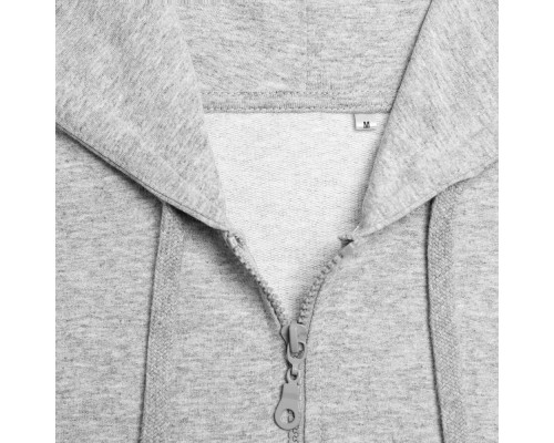 Толстовка на молнии с капюшоном Unit Siverga, темно-синяя