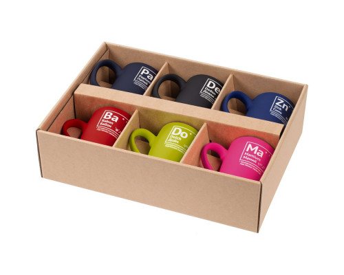 Набор кружек «Родственные элементы»