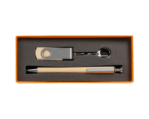 Набор WoodLine, 8 Гб, оранжевый