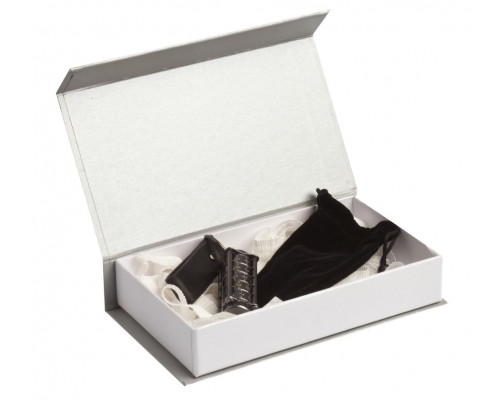 Коробочка «Блеск» подарочная, серебристая