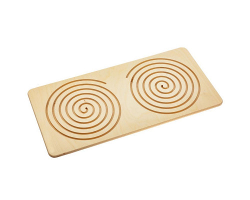 Межполушарная доска Wood Games, круглая спираль