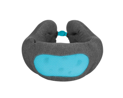 Дорожная подушка Norwick, серая с голубым