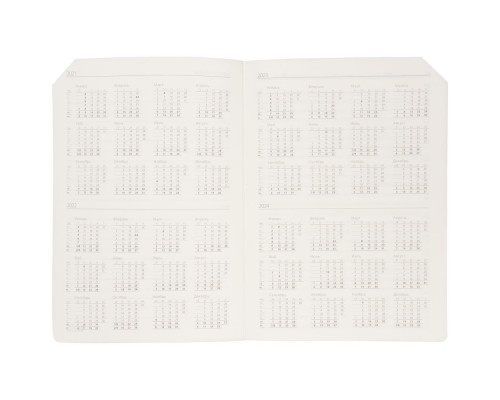 Ежедневник Tenax, недатированный, черный