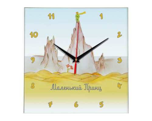 Часы настенные стеклянные Times Square