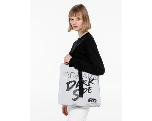 Шоппер Beware The Dark Side из светоотражающей ткани