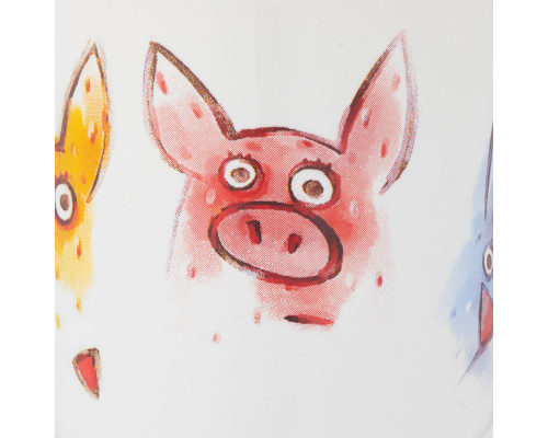 Кружка Funny Animals, белая