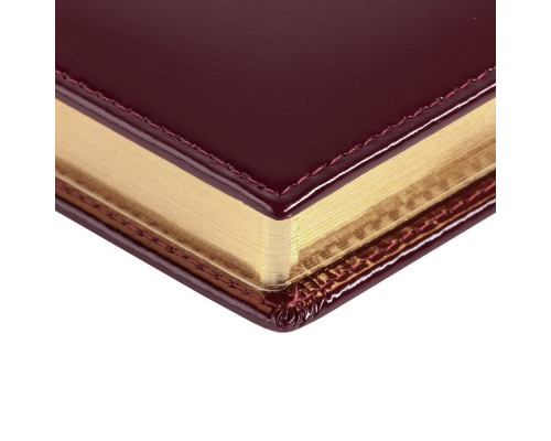 Ежедневник LUXE, недатированный, бордовый