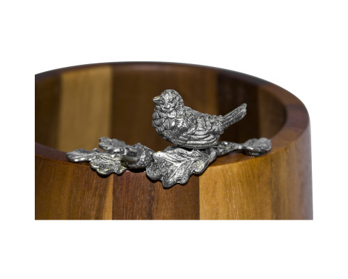 Орешница-конфетница «Певчая птичка»