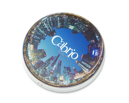 Внешний аккумулятор с подсветкой логотипа Uniscend Disc, 3000 мАч