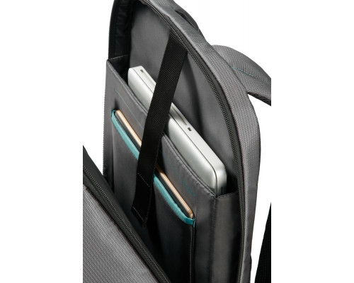 Рюкзак для ноутбука Qibyte Laptop Backpack, темно-серый с черными вставками