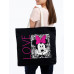 Холщовая сумка «Минни Маус. In Love», черная