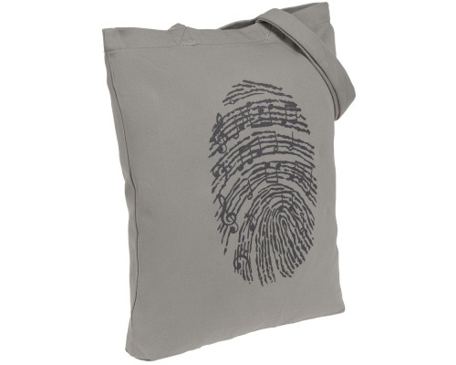 Холщовая сумка «Код вселенной», серая