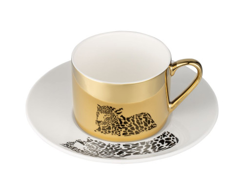 Чайная пара Reflection, золотистая