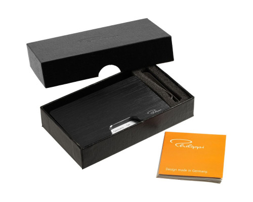 Футляр для карт с зажимом для купюр Cooper, черный