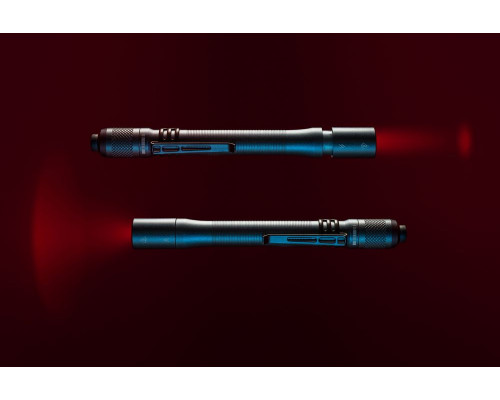 Фонарик с фокусировкой луча Fokus, синий металлик