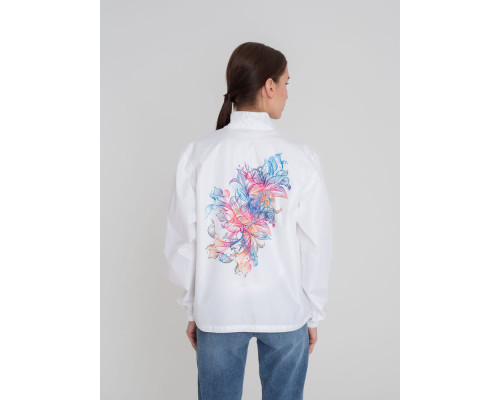 Ветровка Vibrance, белая