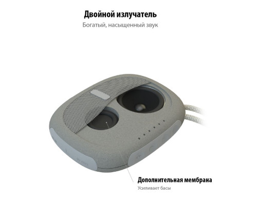 Беспроводная колонка c внешним аккумулятором Pebble