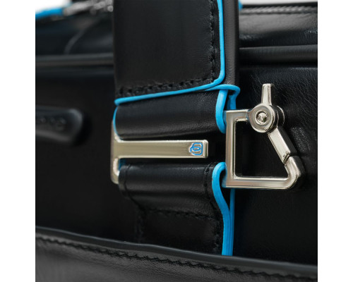 Сумка с отделением для ноутбука Piquadro Blue Square, черная