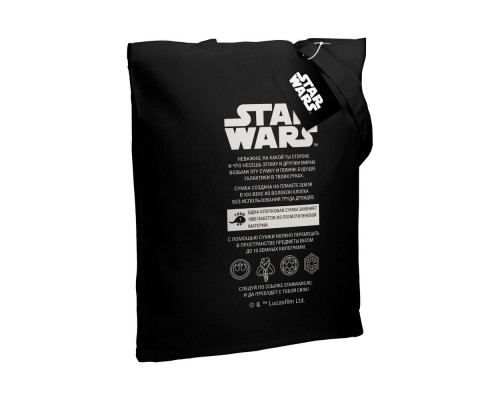 Холщовая сумка Star Wars Care Label, черная